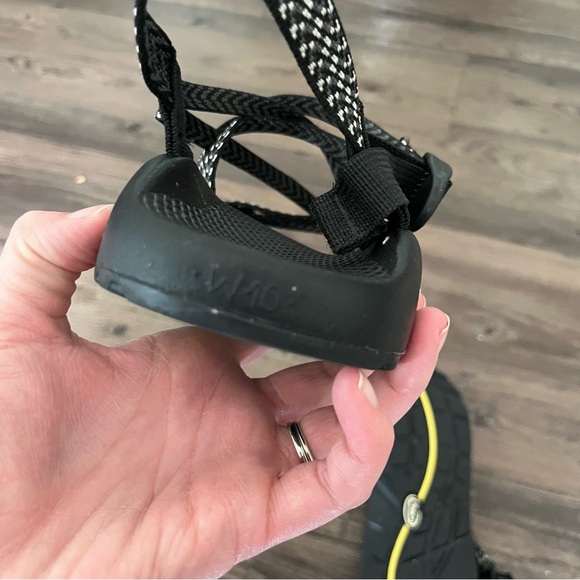 Chaco Sandals Women's 10 ZX/2 Black Striped Double Strap Adjustable Gorpcore - Picture 7 of 7